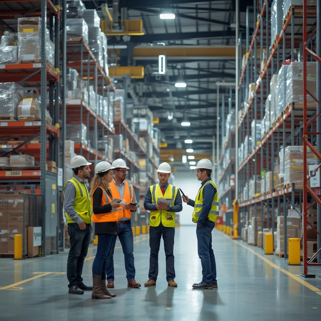 Visita técnica a centro de distribuição